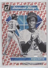 2023 Panini Donruss Diamond Kings One Hundred 35/100 Rod Carew #2 HOF 0yk6