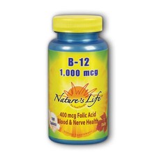 Vitamin B-12 100 tabs 1000 mcg by Nature's Life