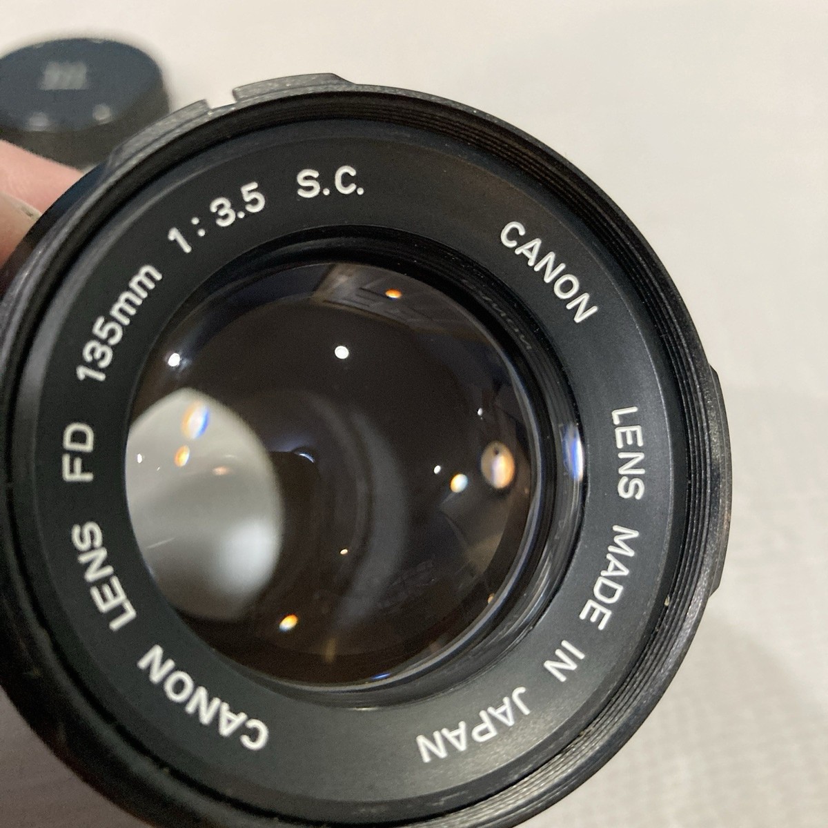 Canon FD 135mm f3.5 S.C. Manual Focus Prime Lens | eBay