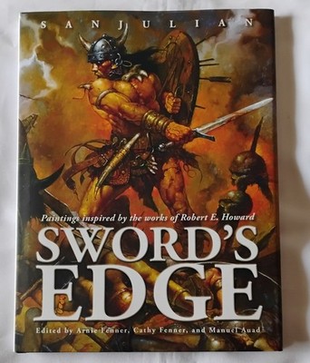 Sword's Edge Manuel Sanjulian Artbook Paintings Inspired Works Robert E. Howard
