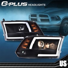 Fits 09-18 Dodge Ram 1500 2500 3500 Led Drl Projector Headlights Head Lamps Pair Fits 09-18 Dodge Ram 1500 2500 3500 Led Drl Projector Headlights Head Lamps Pair