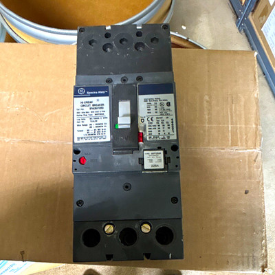 GE Spectra RMS SFHA36AT0250 3P 250A 600VAC AC Circuit Breaker