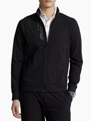 NWT RLX Ralph Lauren Men s Warp Performance Tech Black Jacket Sz M