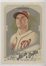 2018 Topps Allen & Ginter Hot Box Ryan Zimmerman #76 0w8