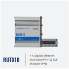 Teltonika RUTX10 Router 4x Gigabit Ethernet OpenVPN WiFi 802.11ac Bluetooth