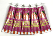 5 BATH  BODY WORKS SNOWY PEACH BERRY HAND CREAM LOTION 1 FL OZ SHEA BUTTER NEW