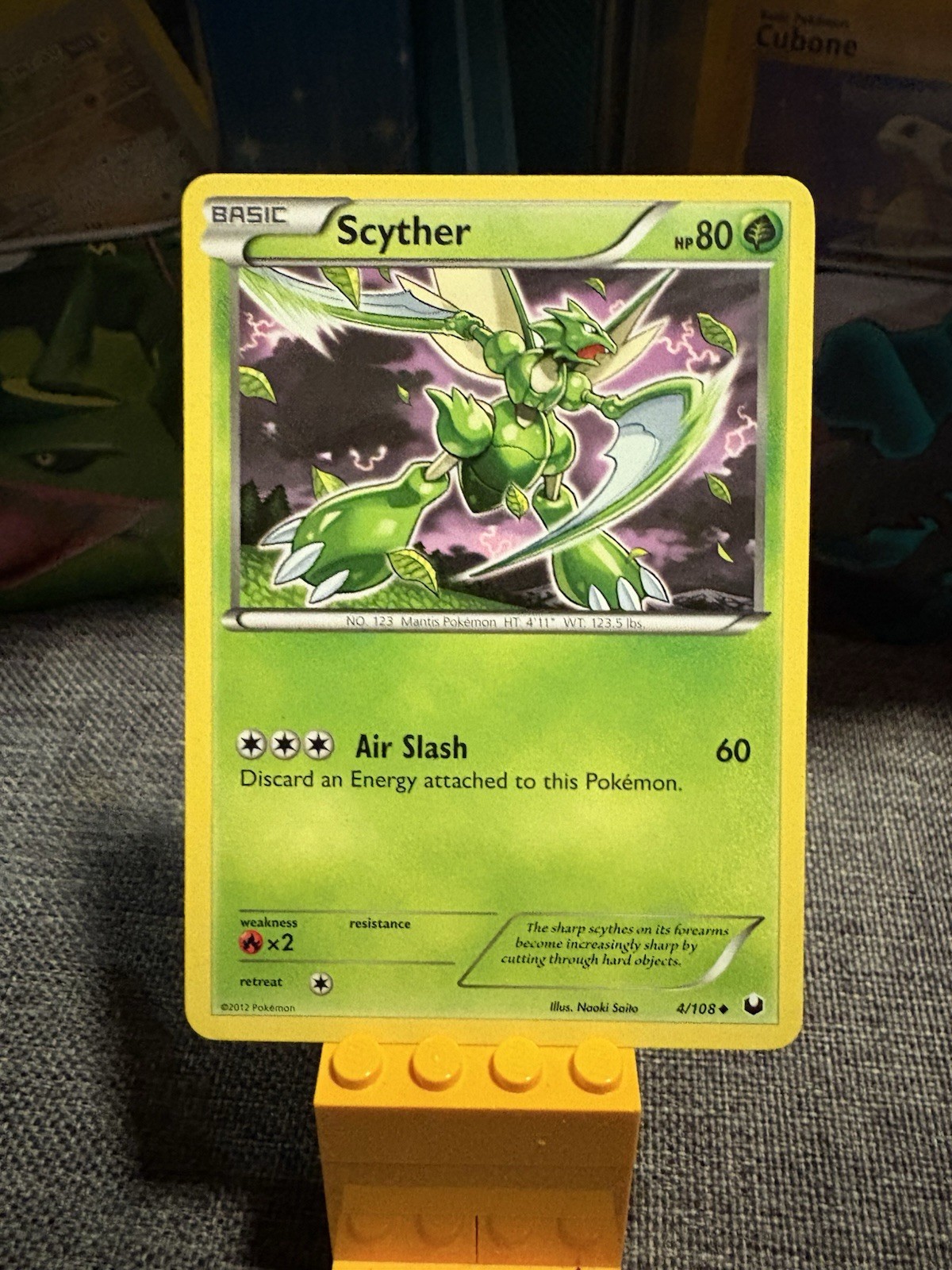 Scyther - 4/108 Dark Explorers - Pokémon TCG - 2012