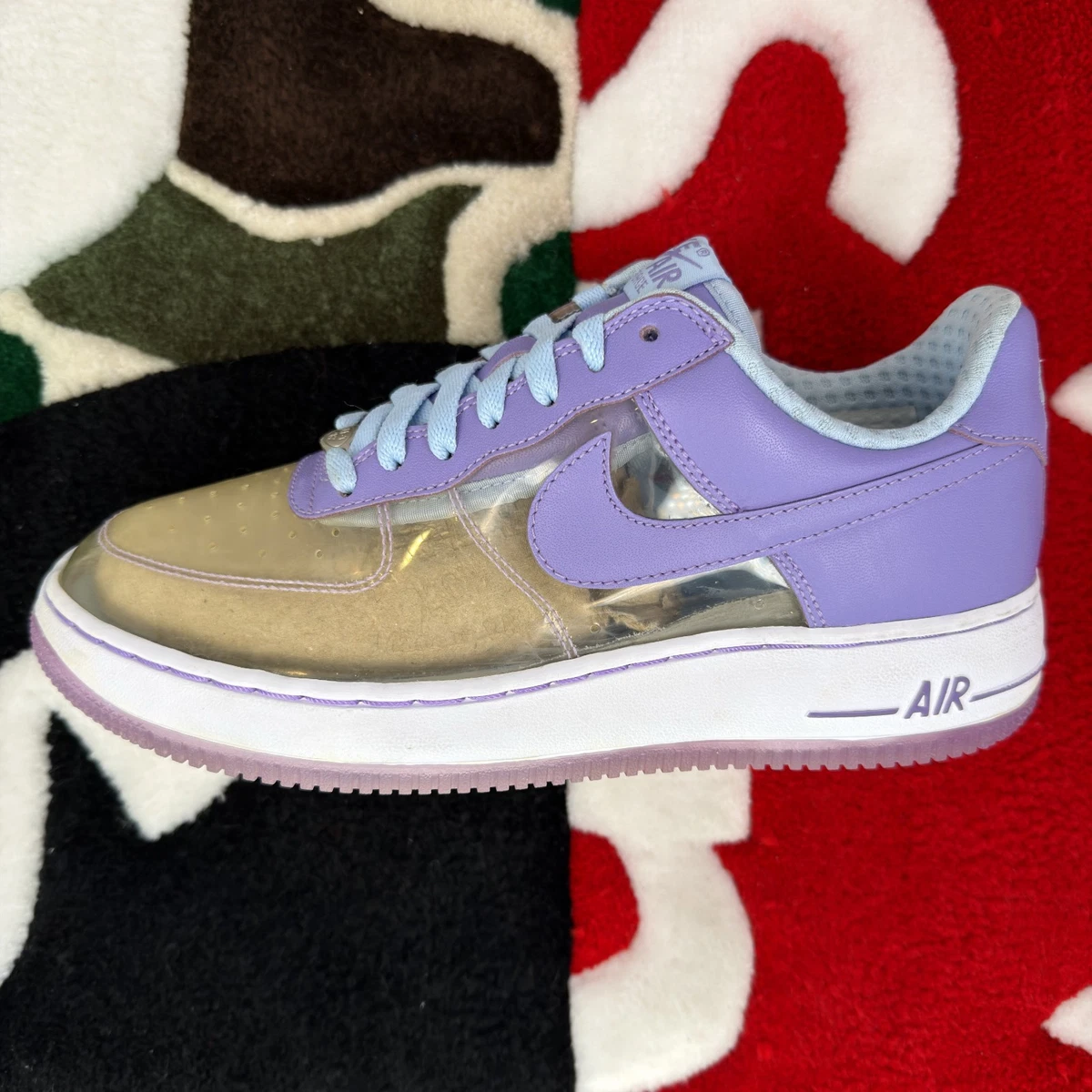 Nike Air Force 1 Premium Purple W for sale | eBay