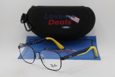 NEW RAY-BAN JUNIOR RB 1059 4088 BLUE YELLOW GUNMETAL AUTHENTIC EYEGLASSES 47-16