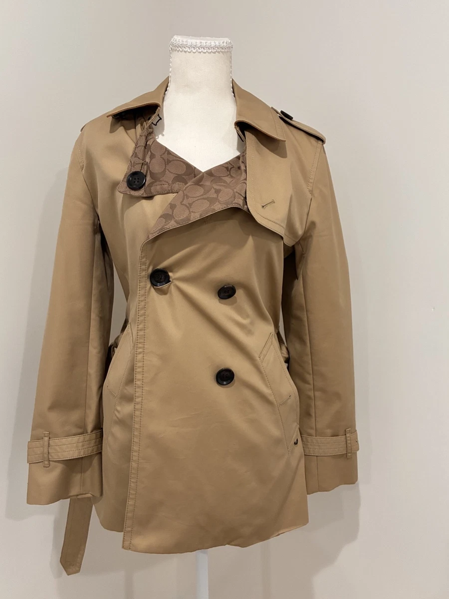 Coach Trench Coats for Women for sale - eBay