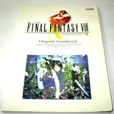 Final Fantasy VIII Original Soundtrack Piano Solo Score Book 1999 1st Ed A4