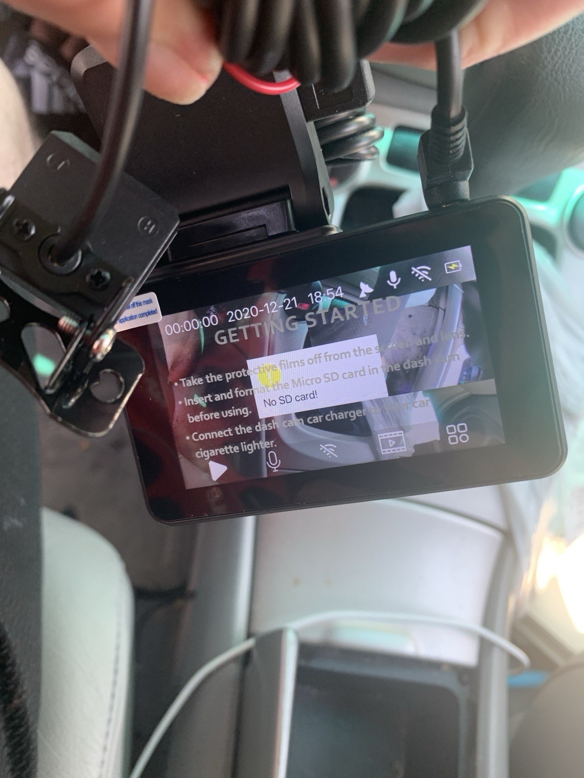 Kingslim Dual Dash Cam D4 4K with Built-in WiFi GPS