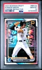 4968 Konnor Griffin 2024 Bowman Draft #BDC-22 Refractor Chrome 1st RC PSA 10