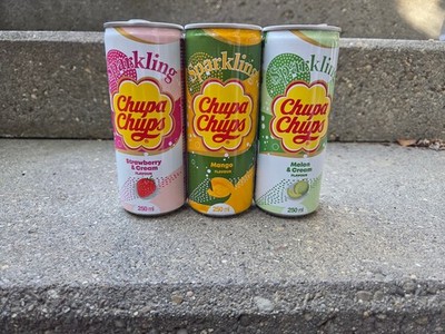Sparkling Chupa Chups Dose leer Sammler Mango, strawberry, melon