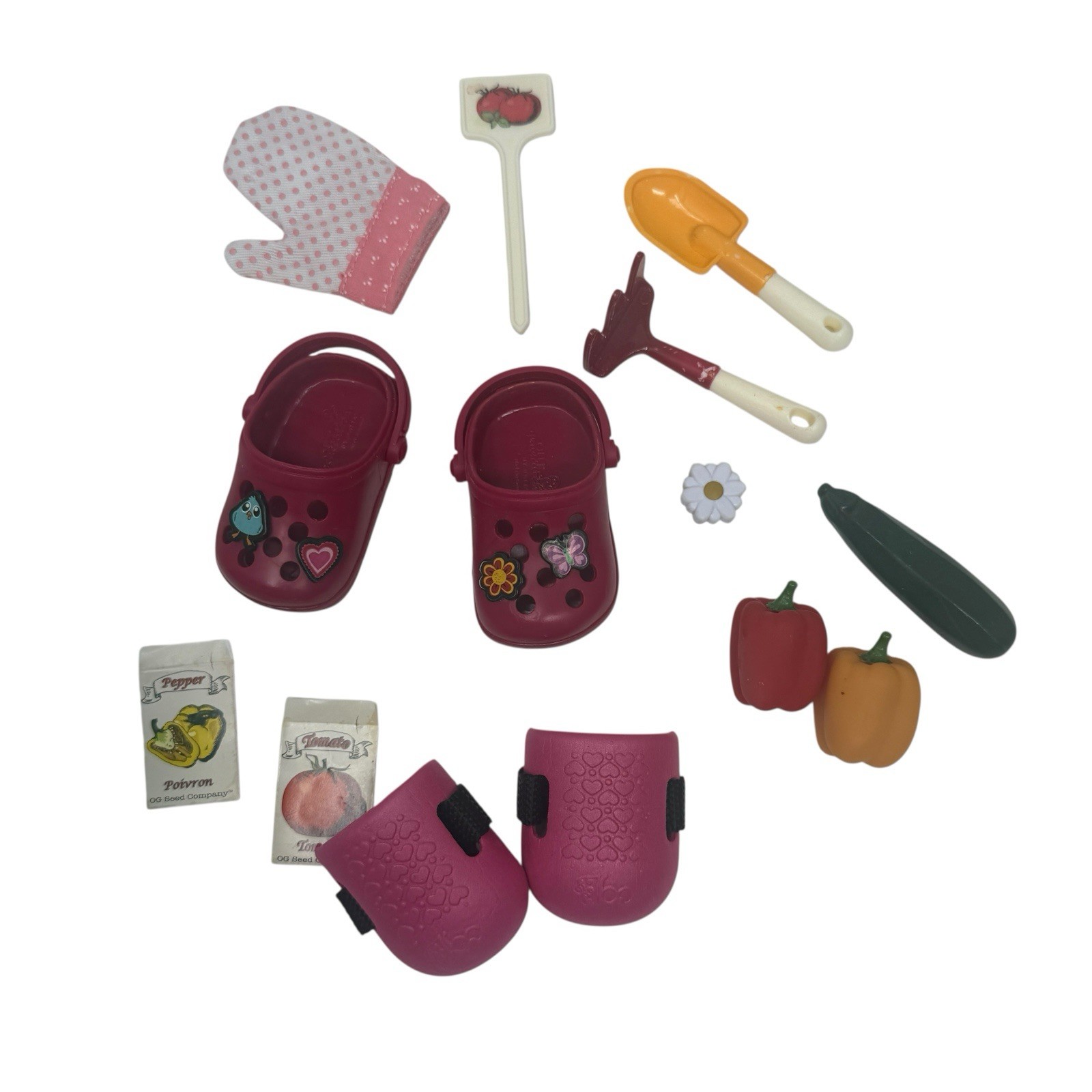 Our Generation Nahla Gardening Accessories Doll Sets Vegetab
