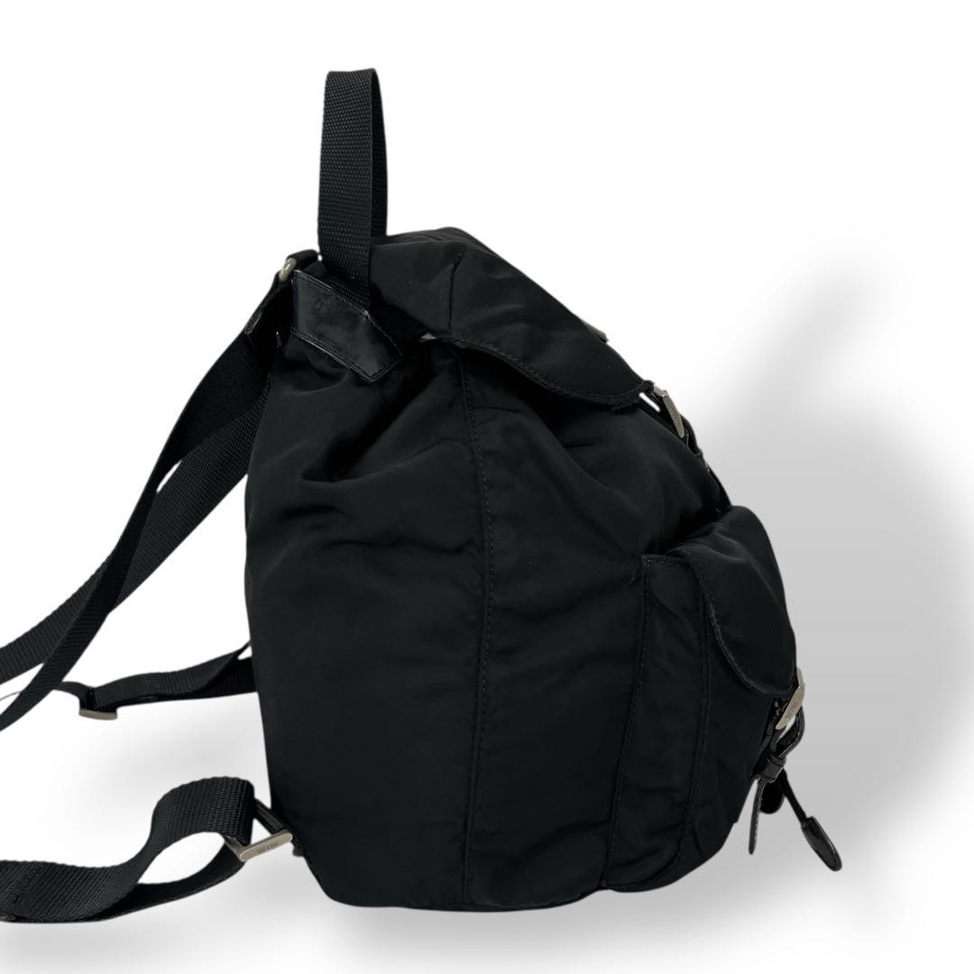 Prada Mini Backpack Drawstring Backpack Triangle … - image 2