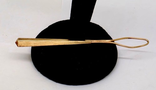 ANTQIUE TIFFANY & CO. 14K SOLID GOLD BUTTON HOOK FASTENER