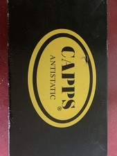 Capps Footwear Brogue Style Safety Work Shoes Black Leather Sizes 9/43