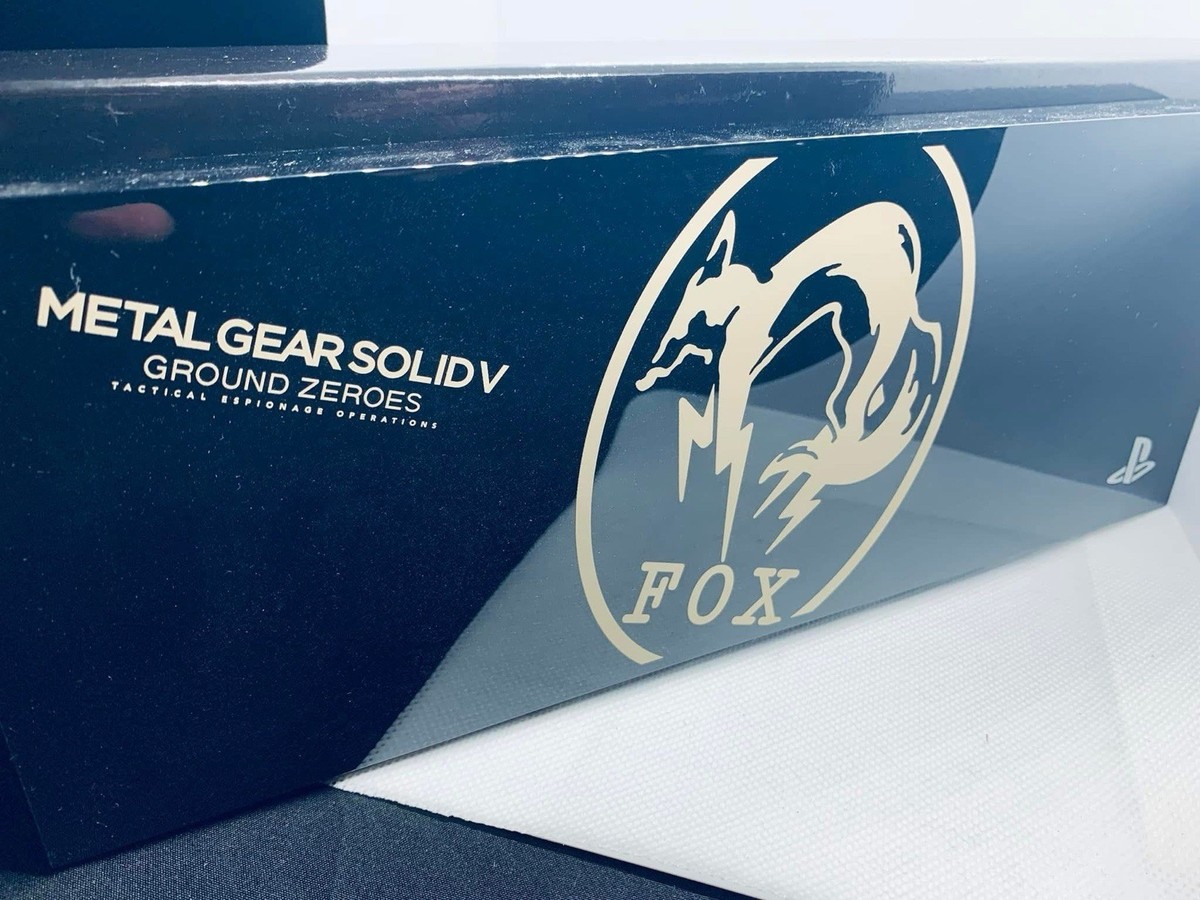 METAL GEAR SOLID V GROUND ZEROES FOX EDITION PS4 HDD COVER | eBay