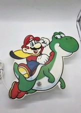 Nintendo Vintage Retro Mario & Yoshi Lampe Lamp Reklame 1992