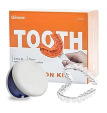 NEW! Custom-Fit Clear Dental Teeth Retainers - Upper and Lower FREE SHIP