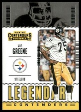 2020 Panini Contenders #LC-JGR Joe Greene Legendary Contenders