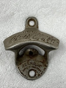 Vintage Bottle Opener Coca Cola Starr “X” Brown Co N. News VA USA 🇺🇸