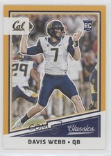 2017 Panini Classics Rookies Glossy Davis Webb #224 2u3
