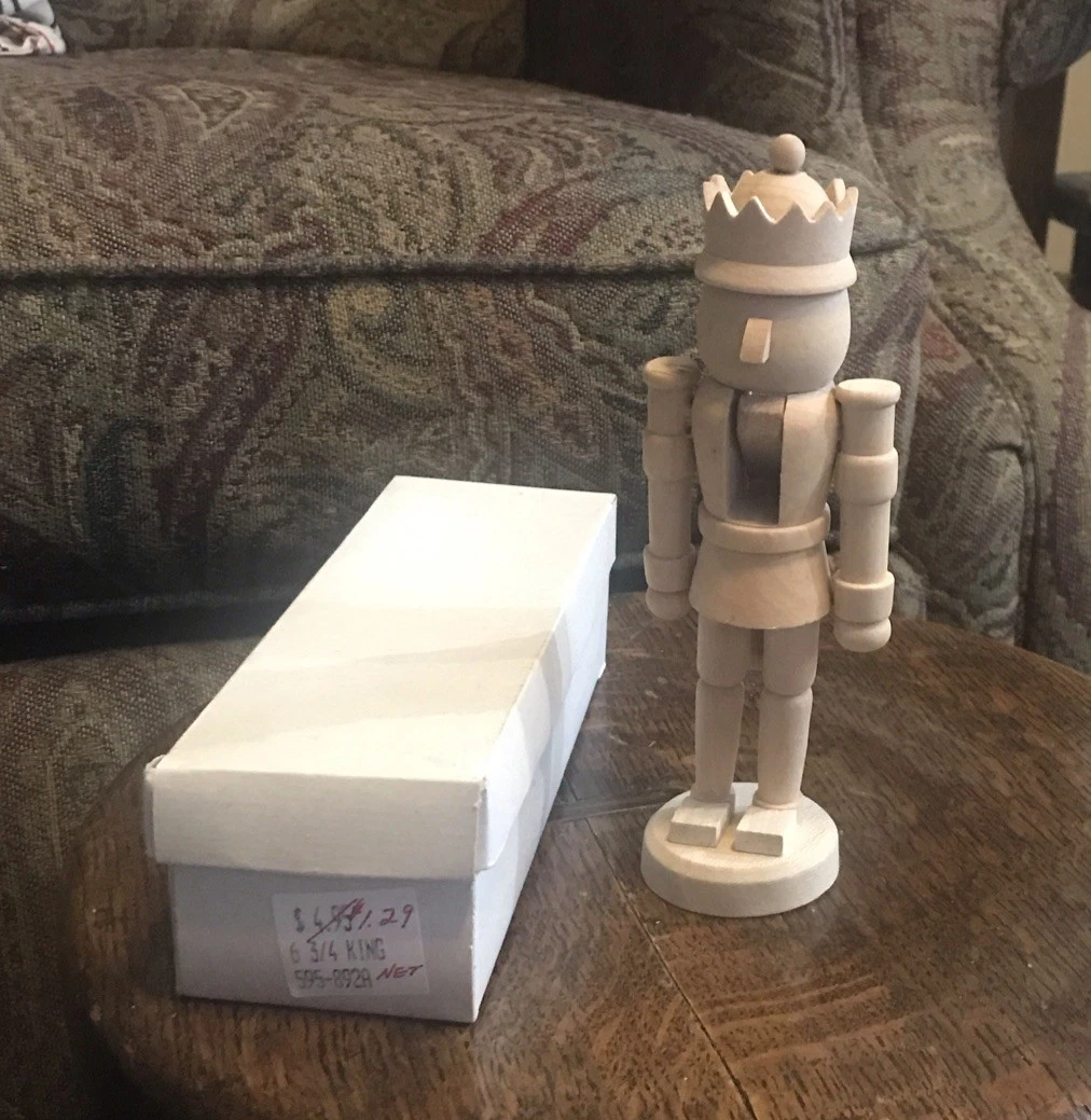 Zim’s DIY Unfinished Nutcracker- 6 3/4” King