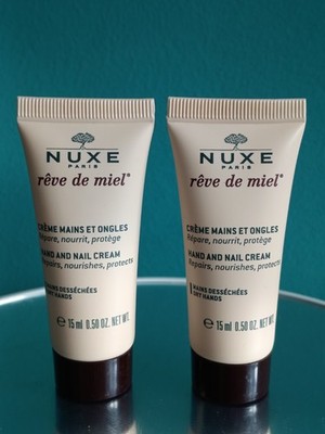 NUXE Rêve de Miel Hand- & Nagelcreme 15 ml x 2 - Reisegröße Neu  