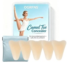 5-Pack Camel Toe Concealer for Women Anti Camel Toe Underwear Insert, Reusa...