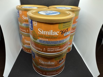 Similac 360 Total Care Sensitive Infant Powder 7 Oz Cans (6 Cans) Exp 07/2025
