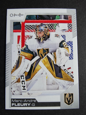 2020-21 Upper Deck O-Pee-Chee #110 Marc-Andre Fleury Golden Knights Hockey Card