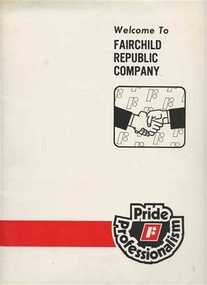Fairchild Republic A-10 Folder Close Air Support Aircraft 1980's