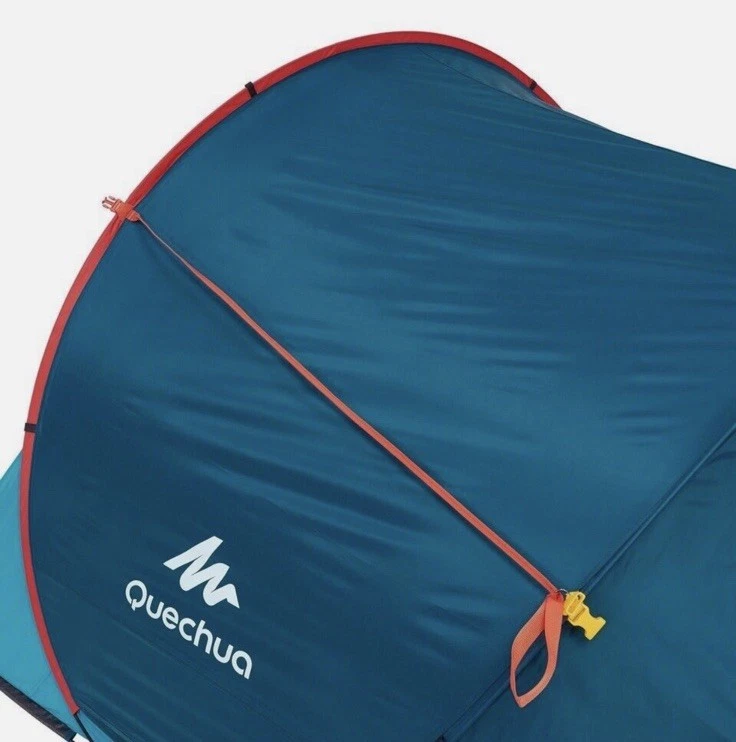 Decathlon Quechua 2 Second Auto Pop Up Waterproof Camping Tent 3 Person - Image 3 of 4