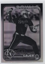 2024 Topps Chrome Update Negative Refractor Matt Sauer #USC155 11o2