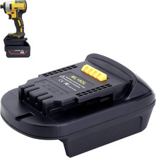 ML18DL Battery Adapter for Dewalt 20V Tools Milwaukee 18V M-18 Battery