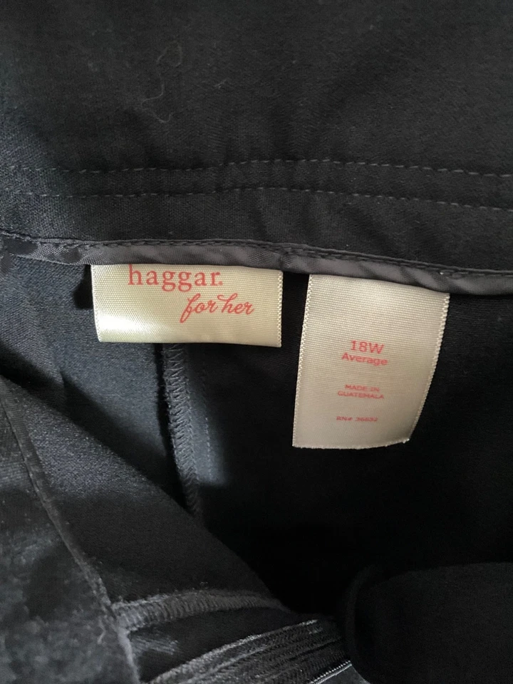 3 unidades - Pantalones de vestir Maggie Barnes & Added Dimensions para mujer tela elástica S Pe Foto 2 de 4