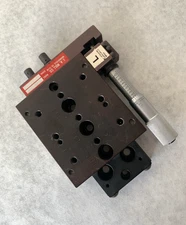 J.A. NOLL CO Precision Linear Stage 1" (25.4mm) Travel w/Micrometer 1/4-20 10-32