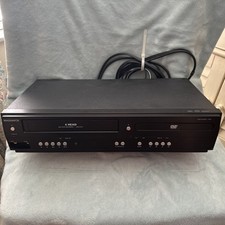 Magnavox MDV260V/F7 DVD VCR Combo Player 2015 Tested Working with AV Cables