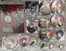 Twisted Wonderland Deuce Spade Badge Acrylic stand set Japan #50