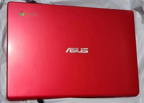 ASUS C223N - knallrot 11 Zoll Chromebook - gebraucht