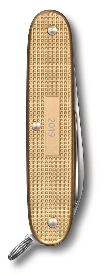 VICTORINOX Taschenmesser Pioneer Alox Limited Edition 2019 gold 0.8201.L19 - Bild 4 von 4