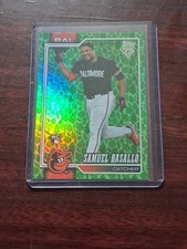 2026 Topps Series 1 - Samuel Basallo #104 Green Leaf Foil (RC)