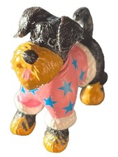 Simba Hund Dekofigur im Pyjama mit Sternen Rosa 4 cm Kunststoff