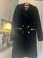 Damen Mantel Dunkelblau Größe 38 Top Zustan...