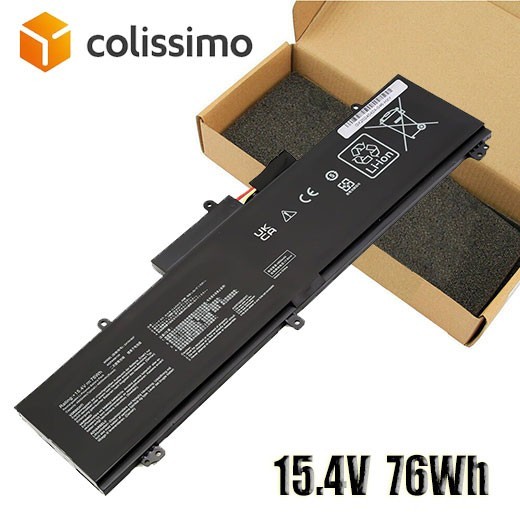 Batterie C41N1837 pour Asus Ordinateur Portable 15,4V 76Wh