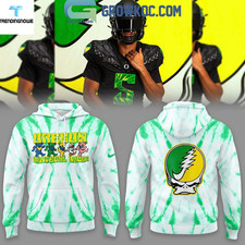 Oregon Duck Grateful Dad 26 Dancing Bears 3D Hoodie