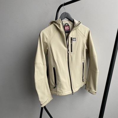 66 North Glymur Women s Softshell Full Zip Hooded Polartec Jacket Size S/M