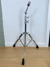 YAMAHA 80s 90s Vtg CYMBAL STAND 3-Section Tier Telescoping Straight Complete